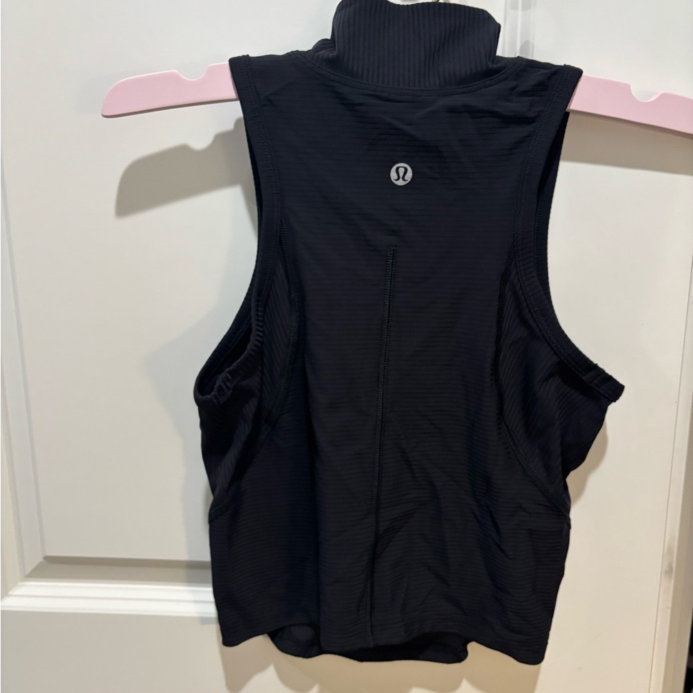 lululemon athletica Black Sleeveless Top